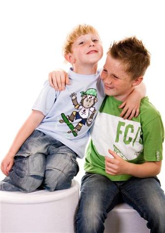 Brothers James and Haydon